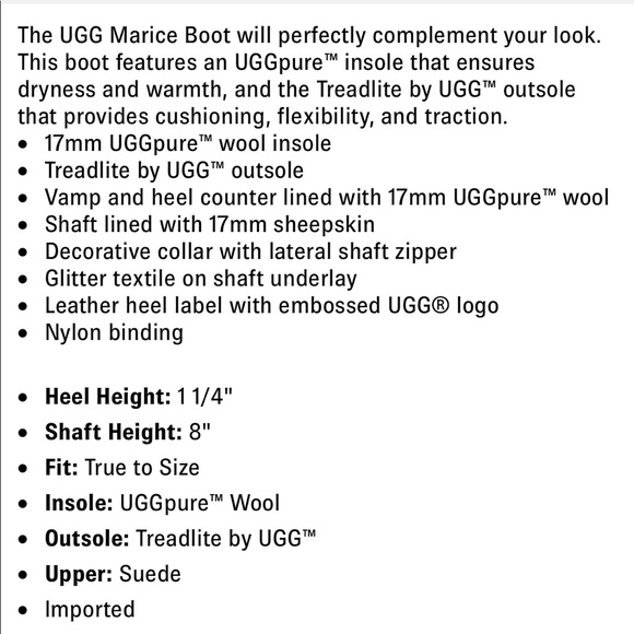 S O L D      Marice UGG Boots - Picture 3 of 8